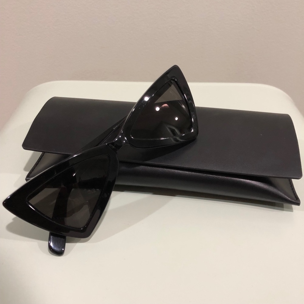 SAINT LAURENT JERRY SUNGLASSES BLACK
